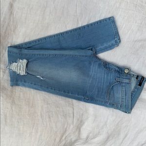 Flying Monkey size 24 distressed jeans, stretchy